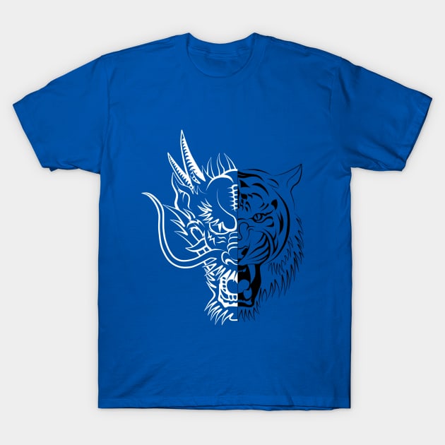 dragon - tiger T-Shirt by Esu